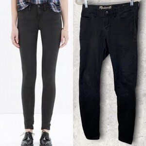 Madewell High Rise Legging Jeans Black Size 27 Stretch‎ Denim Pants Skinny Jean